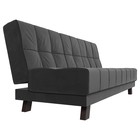 Прямой диван «Винсент», механизм книжка, велюр, цвет серый - Фото 6