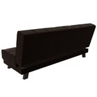 Прямой диван «Винсент», механизм книжка, микровельвет, цвет коричневый - Фото 8