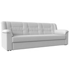 Прямой диван «Карелия», механизм дельфин, экокожа, цвет белый - Фото 1