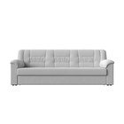 Прямой диван «Карелия», механизм дельфин, экокожа, цвет белый - Фото 2