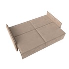 Диван прямой «Либерти», механизм еврокнижка, велюр, цвет бежевый - Фото 2