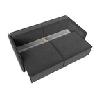 Диван прямой «Либерти», механизм еврокнижка, велюр, цвет серый - Фото 3