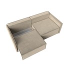 Диван прямой «Либерти», механизм еврокнижка, микровельвет, цвет бежевый - Фото 5