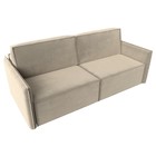 Диван прямой «Либерти», механизм еврокнижка, микровельвет, цвет бежевый - Фото 7