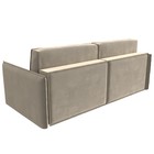 Диван прямой «Либерти», механизм еврокнижка, микровельвет, цвет бежевый - Фото 8