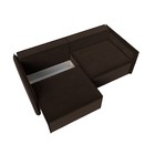 Диван прямой «Либерти», механизм еврокнижка, микровельвет, цвет коричневый - Фото 5