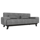 Прямой диван «Мюнхен», рогожка, цвет серый - фото 298402703