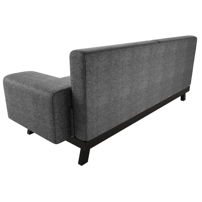 Прямой диван «Мюнхен», рогожка, цвет серый - фото 1885590593