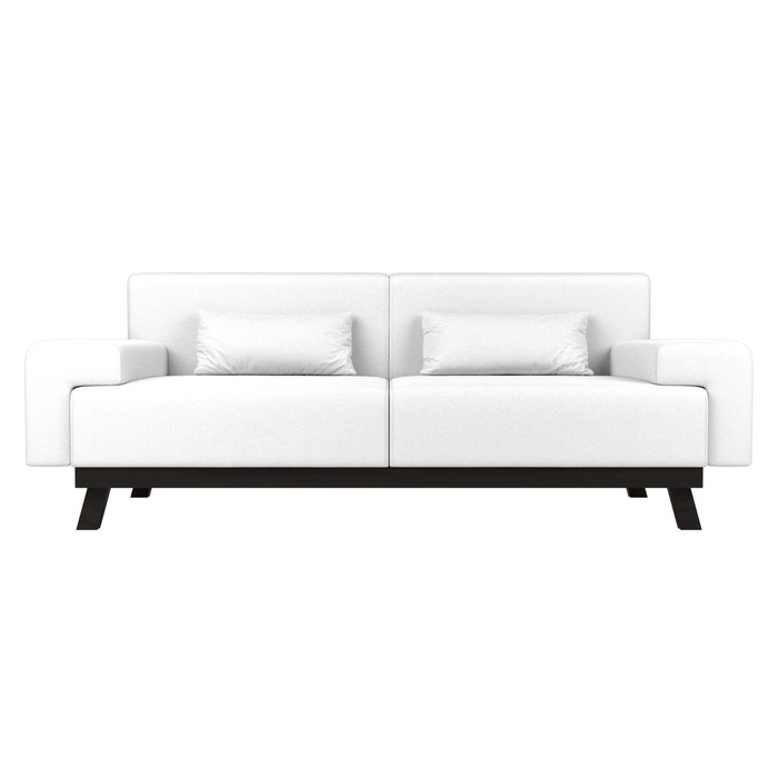 Прямой диван «Мюнхен», экокожа, цвет белый - фото 1885590597