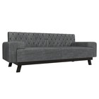 Прямой диван «Мюнхен Люкс», рогожка, цвет серый - фото 298402765