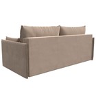 Прямой диван «Сайгон», механизм еврокнижка, велюр, цвет бежевый - Фото 4