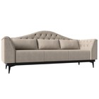 Прямой диван «Флорида», рогожка, цвет бежевый - фото 298402819