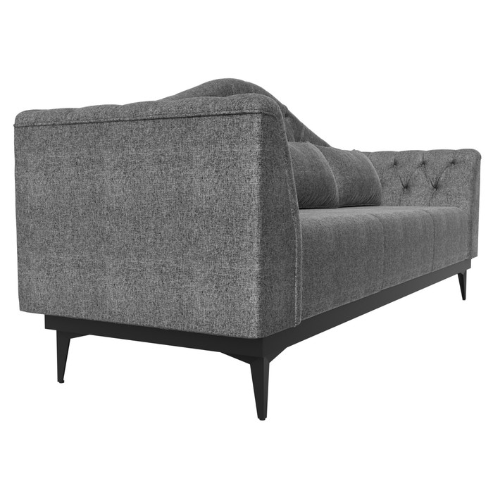 Прямой диван «Флорида», рогожка, цвет серый - фото 1885590714
