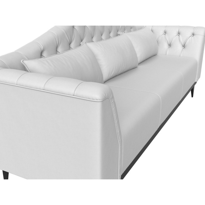 Прямой диван «Флорида», экокожа, цвет белый - фото 1885590722