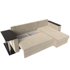 Диван угловой «Атланта лайт», правый угол, механизм еврокнижка, микровельвет, цвет бежевый - Фото 11