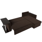 Диван угловой «Атланта лайт», правый угол, еврокнижка, микровельвет, цвет коричневый - Фото 12