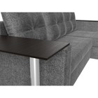 Угловой диван «Атланта лайт», правый угол, механизм еврокнижка, рогожка, цвет серый - Фото 4