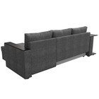 Угловой диван «Атланта лайт», правый угол, механизм еврокнижка, рогожка, цвет серый - Фото 6