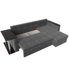 Угловой диван «Атланта лайт», правый угол, механизм еврокнижка, рогожка, цвет серый - Фото 8