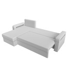 Угловой диван «Гермес лайт», левый угол, механизм еврокнижка, экокожа, цвет белый - Фото 14