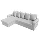 Угловой диван «Гермес лайт», левый угол, механизм еврокнижка, экокожа, цвет белый - Фото 5