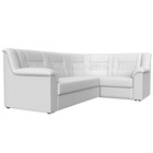Угловой диван «Карелия», правый угол, механизм дельфин, экокожа, цвет белый - Фото 3