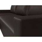 Угловой диван «Траумберг», левый угол, механизм дельфин, экокожа, цвет коричневый - Фото 4