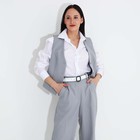 Ремень женский, ширина 2.5 см, винт, пряжка металл, цвет белый - фото 22074151