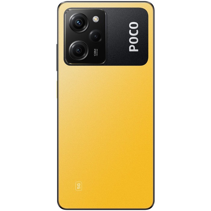 Смартфон Xiaomi POCO X5 Pro 5G RU, 6.67'', 8 Гб, 256 Гб, 108 Мп, 16 Мп, 5000 мАч, желтый - фото 51343170