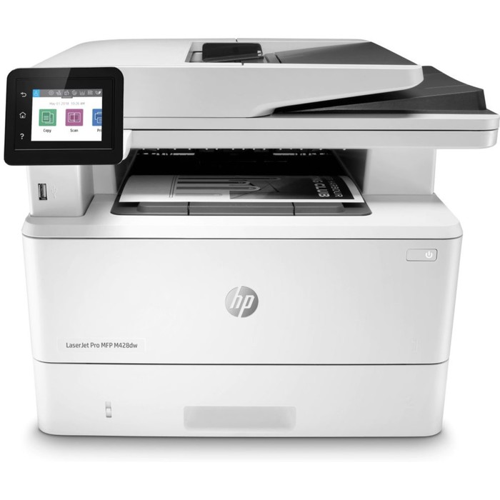 МФУ, лаз ч/б HP LaserJet Pro RU M428dw (W1A28A#B19), 1200x1200dpi, A4, Duplex, WiFi - фото 51309273