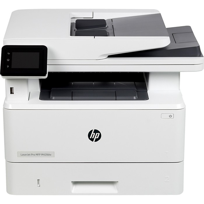 МФУ, лаз ч/б HP LaserJet Pro RU M428dw (W1A28A#B19), 1200x1200dpi, A4, Duplex, WiFi - фото 51309280