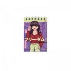 Блокнот А7, 40 листов на гребне Anime Freedom, обложка мелованный картон, МИКС - Фото 6