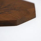 Набор подставок под кружки Magistro «Древо», под кружку, дерево, 4 шт. - Фото 5