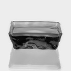 Пепельница «Культ», 10×3.5 см, стекло, графит - Фото 4