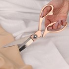 Ножницы закройные, скошенное лезвие, 9,5", 23,6 см, в коробке, цвет бронзовый, УЦЕНКА - Фото 3