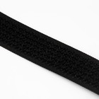Липучка гибридная, 20 мм × 25 ± 1 м, цвет чёрный - Фото 3