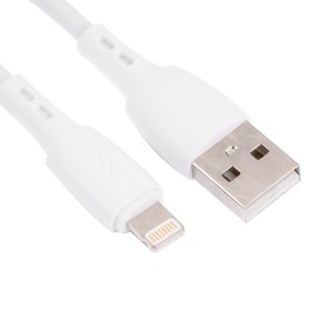 Кабель Carmega CAR-C-AL1M-WH, Lightning - USB, 2.4 А, 1 м, белый 9530913