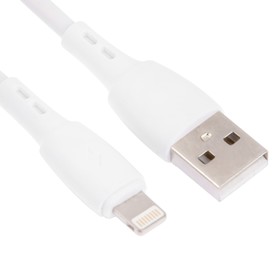 Кабель Carmega CAR-C-AL2M-WH, Lightning - USB, 2.4 А, 2 м, белый 9530914