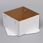 Кондитерская упаковка с окном, 30 х 30 х 19 см 1 шт - фото 24290111