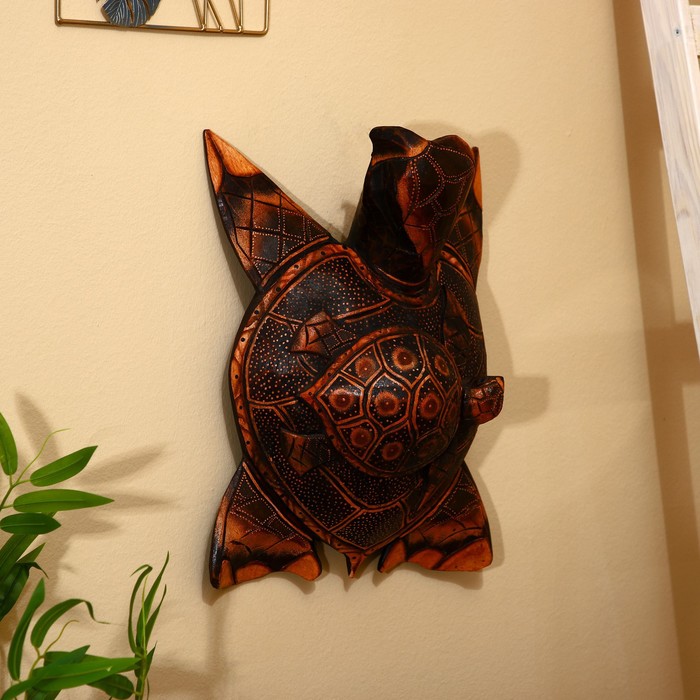 Сувенир "Черепаха" албезия 50х40х20 см - Фото 1