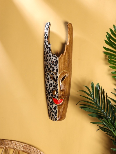 Маска «Юник», 15×7×50 см, албезия, текстиль