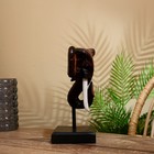 Сувенир «Голова слона», на подставке, 35 см, дерево албезия - Фото 5