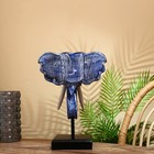 Сувенир "Голова слона" на подставке, албезия 40 см - фото 6837896