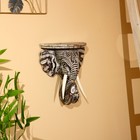 Панно настенное «Голова слона», 30×12×32 см, дерево албезия - Фото 3