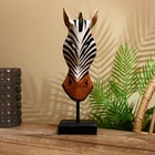 Маска "Зебра" на подставке, албезия 40 см - фото 22075687