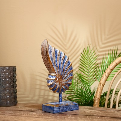 Декор интерьерный «Раковина», 8×14×32 см, албезия