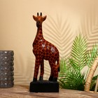Сувенир "Жирафик" албезия 15х10х40 см - фото 6838240