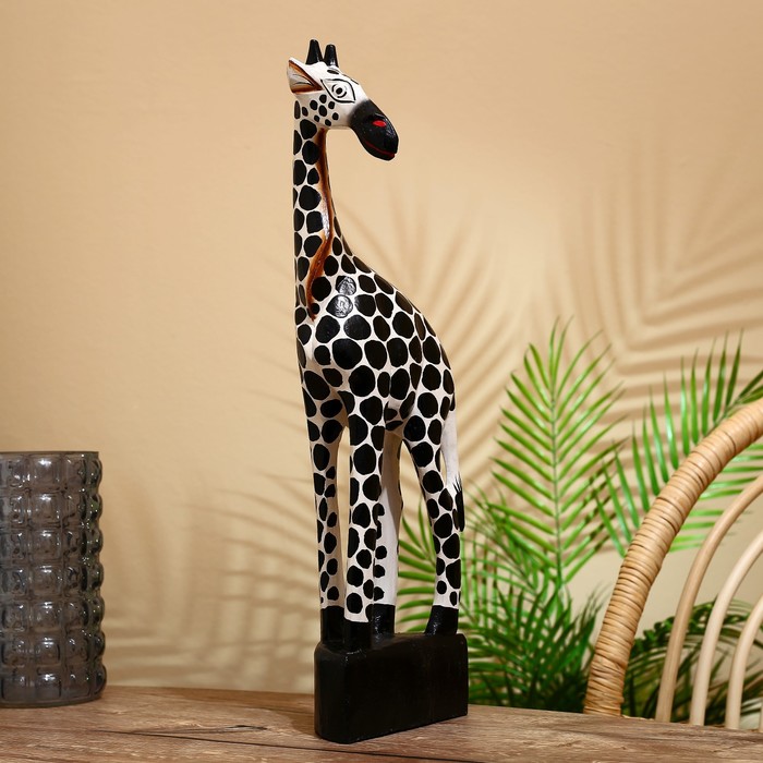 Сувенир "Жирафик" албезия 16х10х50 см - Фото 1