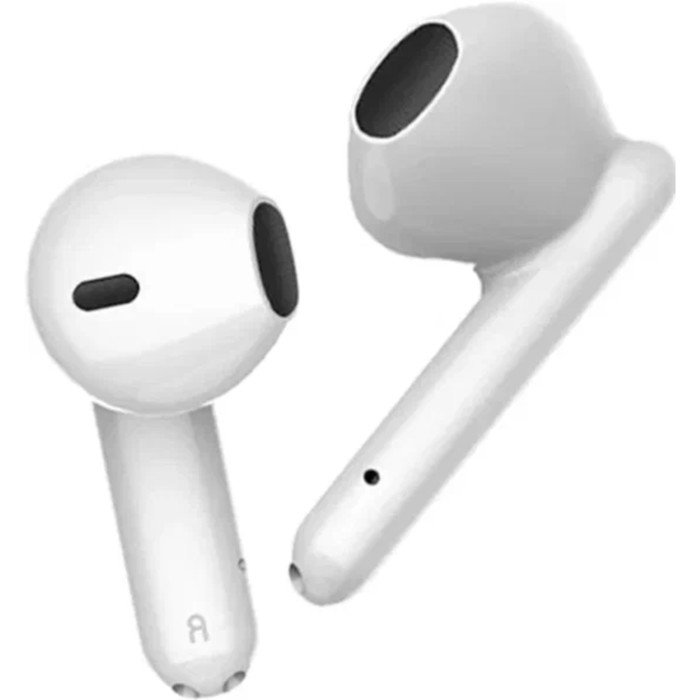 Наушники ITEL Earbuds T1 NEO, беспроводные, вкладыши, микрофон, сенсор, 60/300 мАч, белые - фото 51475590