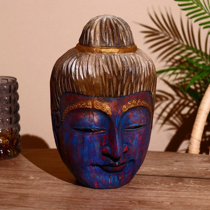 Сувенир "Голова Будды" албезия 45 см - Фото 1
